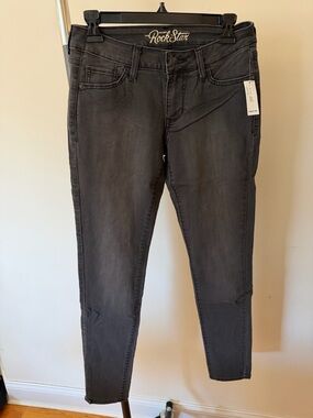 Old Navy Black-Gray Skinny Jeans - Slim RockStar Fit